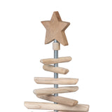 Rustic Teak Wood Christmas Tree, 60 in. XAB30204 Park Hill