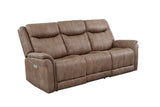 Steve Silver Morrison Power/Power Sofa Camel MOR950SC