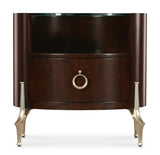 Bella Donna Round Side Table Brown BellaDonna Collection 6900-80414-89 Hooker Furniture