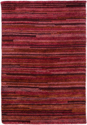 Surya Gradience Handmade 2' X 3' Wool Rug - Exquisite Indian Design For Luxurious Comfort & Style Rust Wool Gdc7000-23