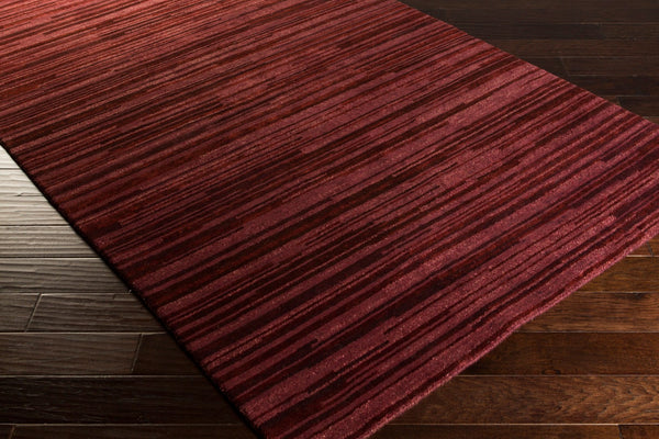 Surya Gradience Handmade 2' X 3' Wool Rug - Exquisite Indian Design For Luxurious Comfort & Style Rust Wool Gdc7000-23