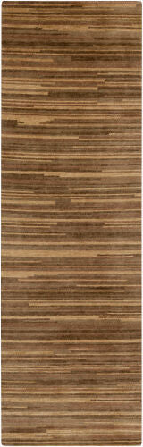 Surya Gradience Handmade 2' X 3' Wool Rug - Exquisite Indian Design For Luxurious Comfort & Style Tan Wool Gdc7002-268