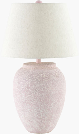 Surya Galdar 30" Industrial Charm Accent Table Lamp With Rustic Cotton Shade & Mango Wood Finial Decor Body, White,Shade (Outside), Beige,Shade (Inside), White,Finial, White,Harp, Metallic ,Nickel,Cord, Brown Paper,Cotton,Cotton,Cotton,Metal,Mango Wood Gdr-001