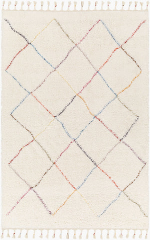 Livabliss Guarderia Moroccan Geometric Area Rug Plush Polypropylene Weave for Living Rooms GDR2302-679