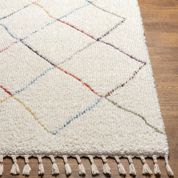 Livabliss Guarderia Moroccan Geometric Area Rug Plush Polypropylene Weave for Living Rooms GDR2302-679