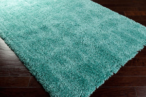 Surya Goddess 2'6" X 8' Handmade Area Rug - Soft, Plush, And Elegant Design For Modern Home Comfort Light Sage Polyester Gds7500-268