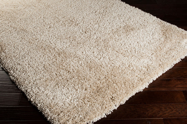 Surya Goddess 2'6" X 8' Handmade Area Rug - Soft, Plush, And Elegant Design For Modern Home Comfort Beige Polyester Gds7503-23