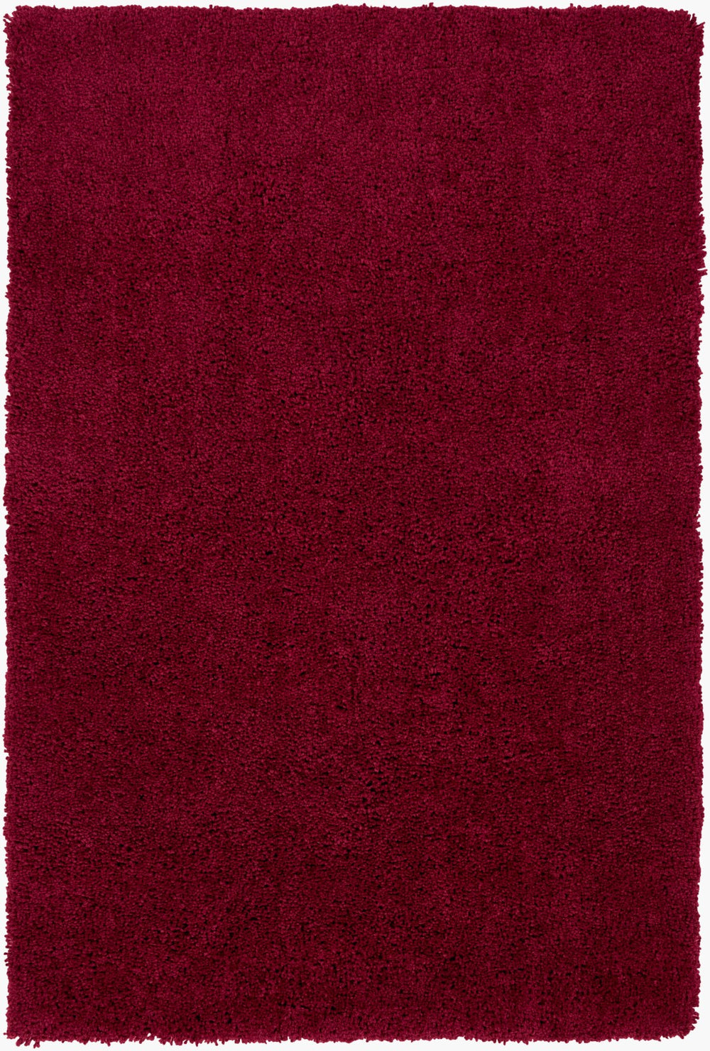 Surya Goddess 2'6" X 8' Handmade Area Rug - Soft, Plush, And Elegant Design For Modern Home Comfort Red Polyester Gds7509-576