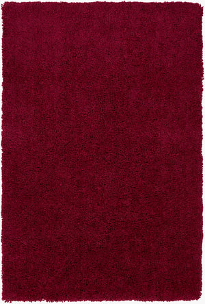 Surya Goddess 2'6" X 8' Handmade Area Rug - Soft, Plush, And Elegant Design For Modern Home Comfort Red Polyester Gds7509-576