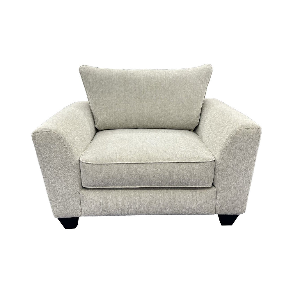 Porter Designs Porter Hawthorne Chenille Fabric Chair In Cream - Stylish, Comfortable, And Chic Living Room Seating Cream Fabric 01-207-03-6841