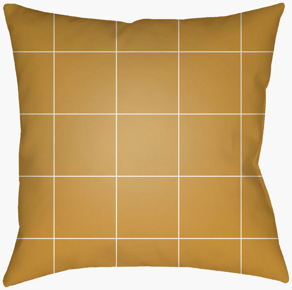 Livabliss Gridwork Woven Polyester Throw Pillow Geometric Square Accent for Modern Sofas GDW005-1616