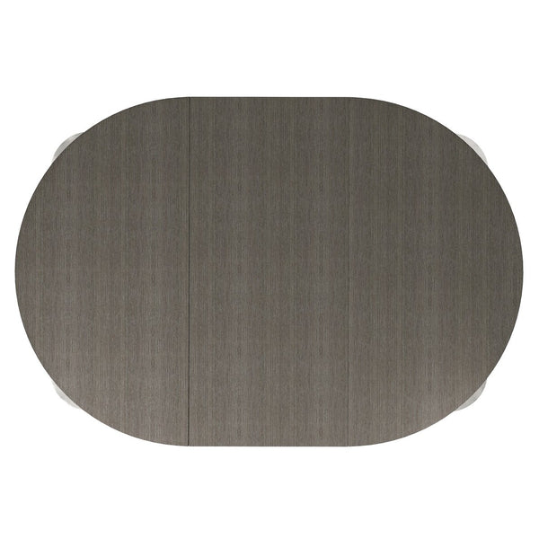 Bernhardt Bernhardt Prado Porcini Dining Table With 20" Leaf, Rustic Modern Ash & White Oak Veneer, 54–74" 324221B