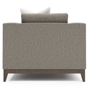 Bernhardt Bernhardt Noel Fabric Chair — Made-To-Order Plush Upholstery, Oversized Track Arms, Tapered Wood Legs, 50% Deposit P7322B