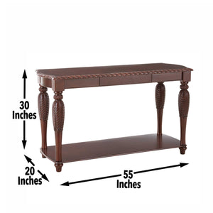 English Elm Steve Silver - Antoinette - Sofa Table - Brown