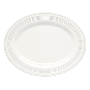 Lenox Tin Can Alley Oval Serving Platter White, WHITE BONE CHINA 806708