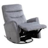 Parker Living Gemini - Capri Silver Swivel Glider Recliner - Set of 2 Capri Silver MGEM#812GS-2-CSI Parker House