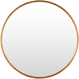 Georgine GEI-002 40"H x 40"W x 1"D Accent Mirror GEI002-4040 Livabliss Surya