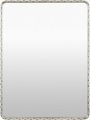 Surya Georgine Frameless Wall Mirror Minimalist Accent for Entryway Living or Bedroom GEI004-4030
