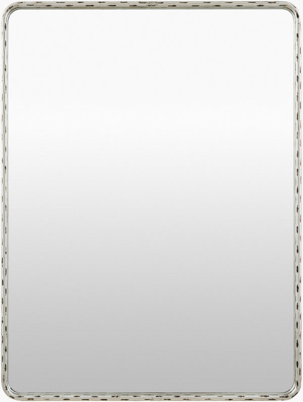 Surya Georgine Frameless Wall Mirror Minimalist Accent for Entryway Living or Bedroom GEI004-4030