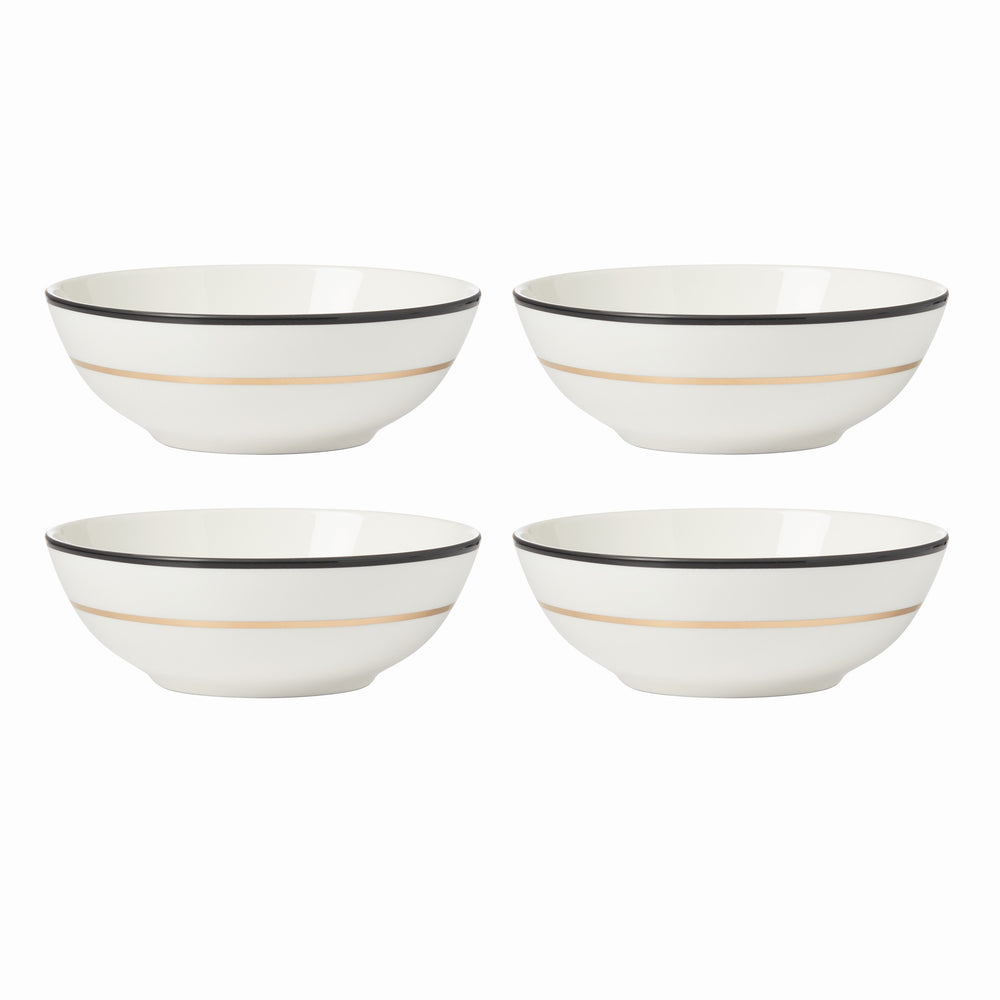 Lenox Kate Spade Make It Pop All-Purpose Bowls, Set of 4 White, WHITE PORCELAIN 894604