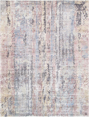 Pasargad Modern Hand-knotted Silk And Wool Area Rug - Elevate Your Home With Timeless Elegance   Gem-3 8x10