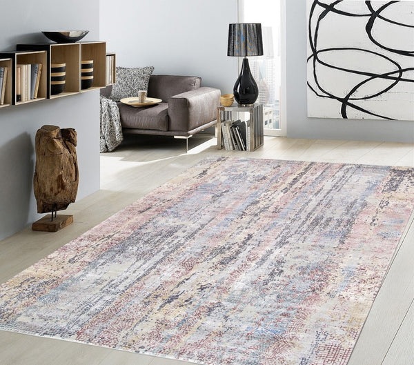 Pasargad Modern Hand-knotted Silk And Wool Area Rug - Elevate Your Home With Timeless Elegance   Gem-3 8x10