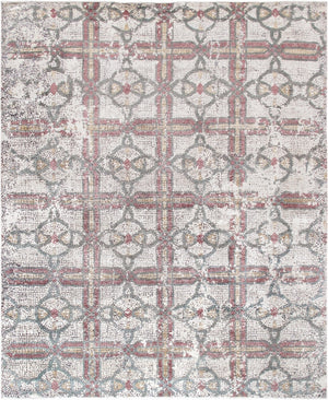 Pasargad Modern Hand-knotted Silk And Wool Area Rug - Elevate Your Home With Timeless Elegance   Gem-5 8x10