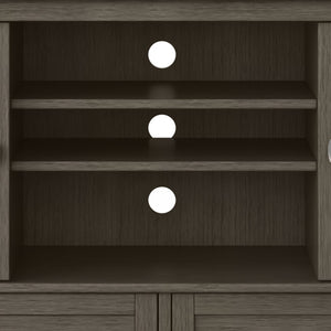 English Elm Warm Shaker Tv Media Stand - Handcrafted Farmhouse Grey Design With Ample Storage & Style B136P159671-GIGA