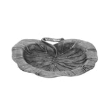 Christopher Knight Home® - Noble House - Neosho Handcrafted Aluminum Decorative Leaf Plate, Antique Nickel