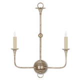 Nottaway Bronze Double-Light Wall Sconce