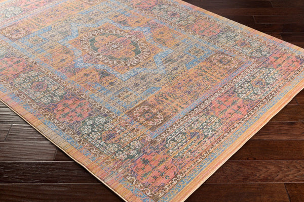 Livabliss Germili Traditional Polyester Machine Woven Low Pile Accent Rug for Entryways GER2302-23