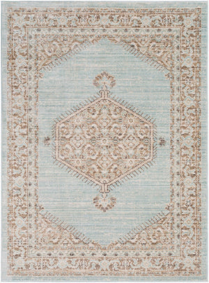Livabliss Germili Machine Woven Polyester Accent Rug Low Pile Turkish Craft for Entryways GER2310-23