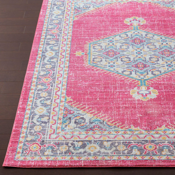 Livabliss Germili Traditional Motif Polyester Area Rug Low Pile Living Room Accent Turkey GER2312-9131