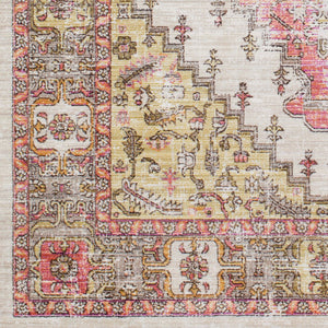 Livabliss Germili Geometric Low Pile Polyester Accent Rug Turkish Woven for Entryway or Bedroom GER2323-23