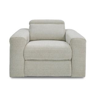 VIG Furniture Divani Casa Gering - Modern Beige Fabric Power Recliner Chair VGMB-R191-P2-RCLN-BGE