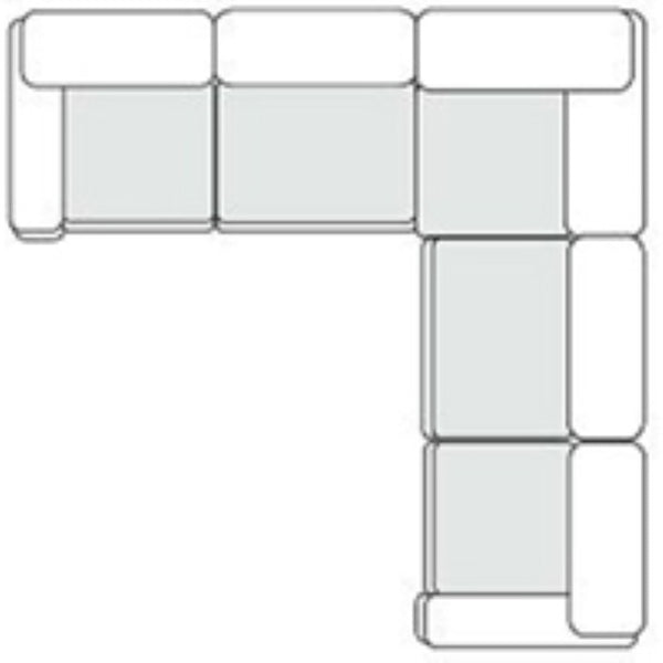 VIG Furniture Garman Modular Light Grey 5-Piece Sectional Sofa — Modern Convertible Design, Durable Comfort, Customizable Layouts VGKKKF2651-MOD-GRY-SECT-5-Piece Sectional
