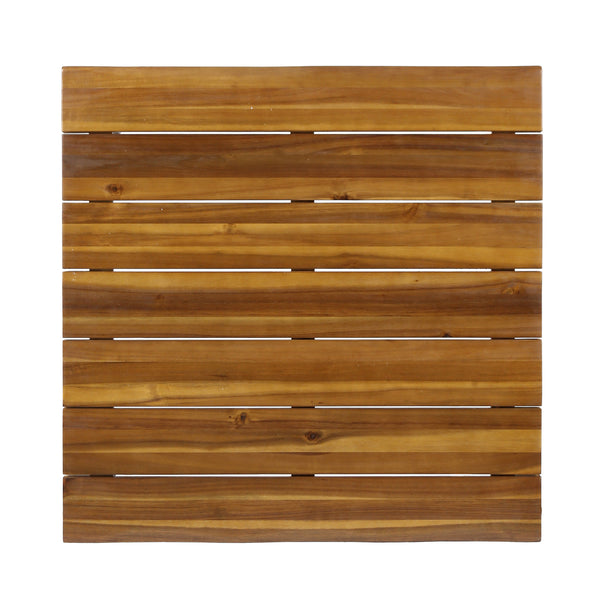 English Elm Christopher Knight Home® - ZION Teak Industrial Wood & Metal Coffee Table - Outdoor-Treated Acacia Top on Iron Frame, Sturdy Finish 62981.00