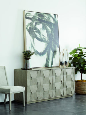 Bernhardt Bernhardt Linea Side Wing Chair Cerused Greige Solid Ash Upholstered Seat Rustic-Modern Comfort 384547G