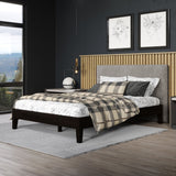 English Elm Steve Silver - Nix - Full Platform Bed - Black