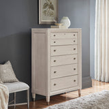 Ashby Place 5-Drawer Chest Natural with Reflection Gray Finish P359124 Pulaski Furniture