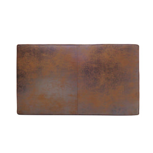 English Elm Christopher Knight Home® - OTTOMAN Modern Microfiber Upholstered Cocktail Bench with Plush Cushion Top for Seating & Décor Brown 62411.00BRN