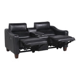 Steve Silver Giorno Power-Power Console Loveseat GI850CLB