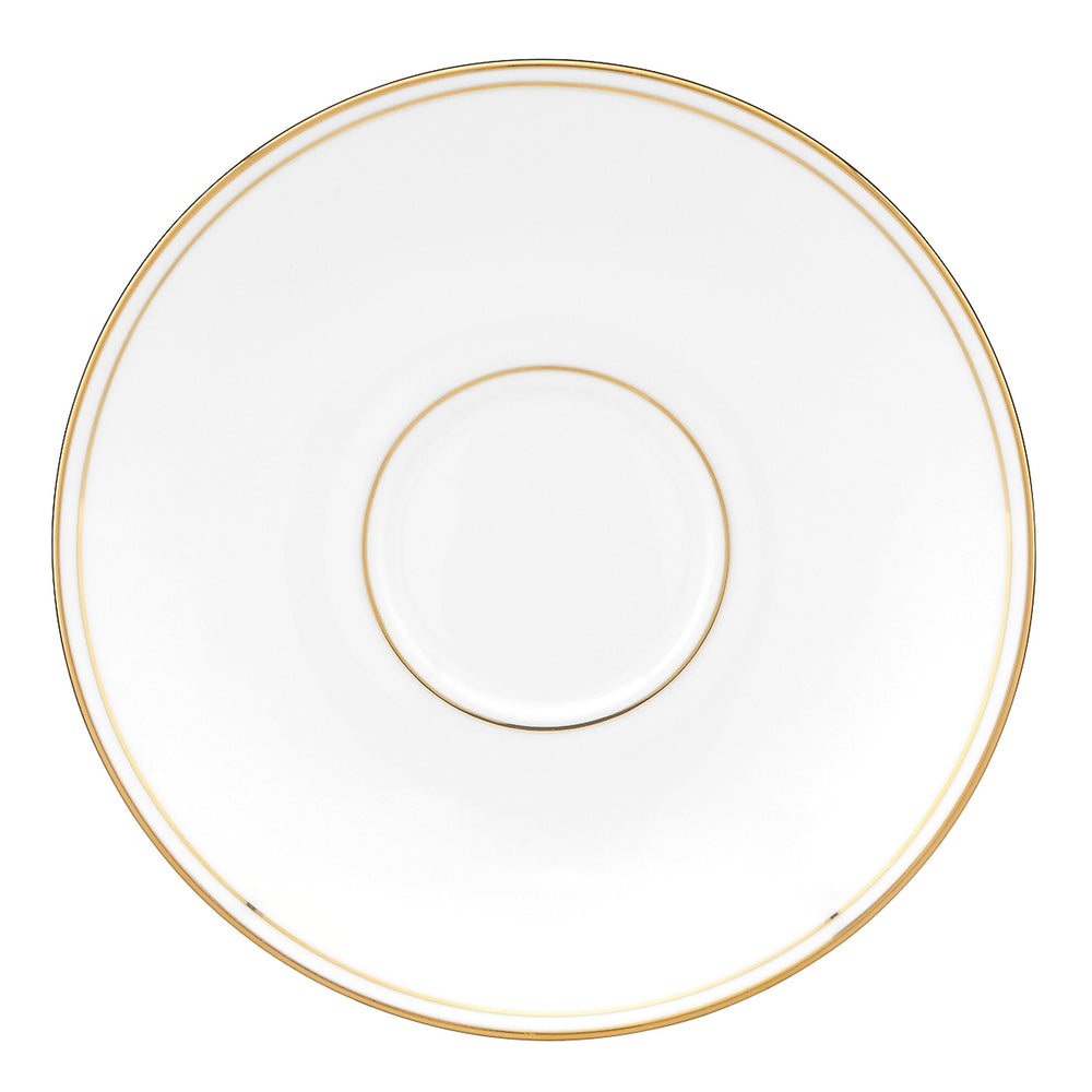 Lenox Federal Gold Saucer White, WHITE PORCELAIN 100110042