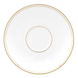 Lenox Federal Gold Saucer White, WHITE PORCELAIN 100110042
