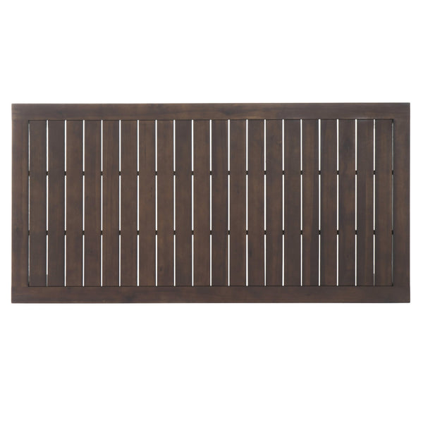 English Elm Christopher Knight Home® - MANILA 69'' TABLE Acacia Picnic Dining Table Brown — Weather-Resistant, Water-Resistant Patio Buffet Table for Guests 60078.00