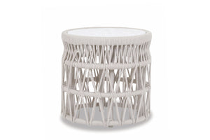 Dana End Table with Honed Carrara Marble Top SW4301-ET Sunset West