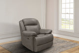 Parker House Parker Living Eclipse - Florence Heron Power Recliner Florence Heron Top Grain Leather with Match (X) MECL#812PH-FHE