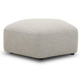 Parker House Parker Living Playful - Canes Cobblestone Ottoman with Casters Canes Cobblestone 100% Polyester SPLA#900-CNCB