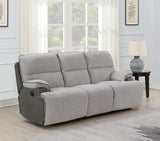 English Elm Steve Silver - Cyprus - Recliner Sofa - Gray