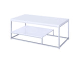 Steve Silver Lucia Cocktail Table White LU450CW